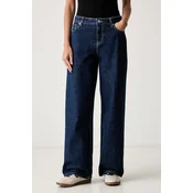HUGO Jeans hlače Gamala_B 50573178 Mornarsko modra Baggy Fit
