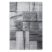 Novel Ravno Tkana Preproga Parma, Siva, 240x340cm