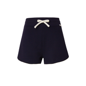Homewear kratke hlače Tommy Hilfiger boja: tamno plava, bez uzorka, visoki struk, UW0UW05235