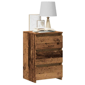 Nocni ormaric staro drvo 40x35x62,5 cm konstruirano drvo