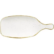 CHURCHILL Stonecast Barley White plitev krožnik, z ročajem, dolžina: 284 mm (12 kos)