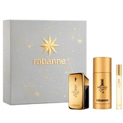 Paco Rabanne 1 Million darilni set, toaletna voda 100 ml + deospray 150 ml + toaletna voda 10 ml