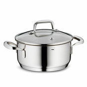 Kela Kozarec s pokrovom Kela KL-10171 iz nerjavečega jekla 18/10 FLAVORIA 16 cm