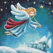 Rayher. Diamantni mozaik, Christmas Angel, 40x40 cm