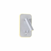 Zidna lampa Ferotehna LED 7W+3W 3000K IP20+ USB Arizona white