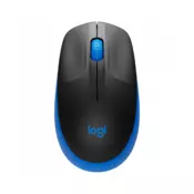 LOGITECH M190 Full-size wireless mouse - BLUE - 2 4GHZ - EMEA - M190