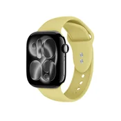 shumee Crong Liquid - pašček za Apple Watch 38/40/41/42 mm (slamnat)
