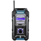MAKITA prenosni Bluetooth in DAB+ radio DMR112