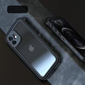 Vodoodporni ovitek IP68 za iPhone 12, rdeča paprika, črna