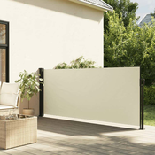 Bocna tenda na uvlacenje krem 100 x 300 cm