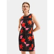Desigual Poletna obleka Houston 24SWVW01 Črna Regular Fit