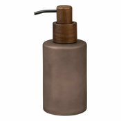 Rjav steklen dozirnik za milo 280 ml Modest – Mette Ditmer Denmark