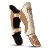 Polleo x AP Shinguards, White/Brown - M