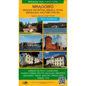 M+H Mršgowo in okolica 1:60.000. Turistični zemljevid.