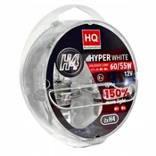 shumee H4 12V 60/55W HIPER BELA +150% AVTO ŽARNICE 2 KOS.