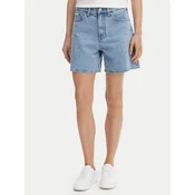 Calvin Klein Jeans Jeans kratke hlače LV047F675G Modra Regular Fit