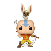 Bobble Figure Anime - Avatar The Last Airbender POP! - Aang with Momo