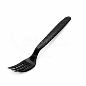 Vilice (PP) za večkratno uporabo črne 18,5 cm [50 kosov]