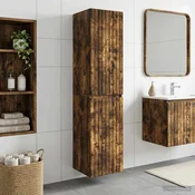 vidaXL vidaXL Omejen kabineta za kopalnico Dimljen hrast 33 x 34,5 x 160 cm, (5000246104)