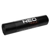 slomart NEO TOOLS vrečke za gradbeni odpad, črne, 120L, 10 kos, 70 mic