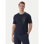 Aeronautica Militare Majica 261TS2543UJ00686 Mornarsko modra Regular Fit