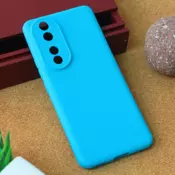 Maska Giulietta za Honor 90 mat svetlo plava.
