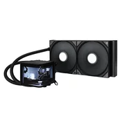TRYX PANORAMA 280 Procesor Komplet za hlajenje s tekočino 14 cm Črna 1 kos(-i)