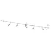 Eglo Vilanova spot/5, led, gu10, 5x3w, 5x240lm; alu/hrom