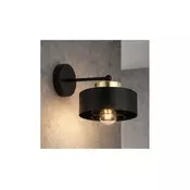 Brilagi - Zidna lampa 1xE27/60W/230V crna/zlatna