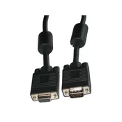 Cabletech Monitor podaljšek SVGA HD15 M./Ž. ferit, 10m
