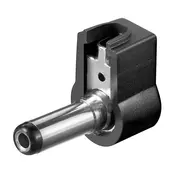 Napojni konektor 2.5/5.5mm, L=9.5mm ugaoni