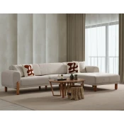 Atelier del Sofa Kutna sofa Lyke, 290x180 cm, Krem