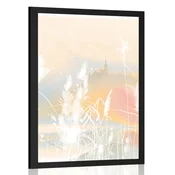 Plakat travnik pod gradom - 40x60 white