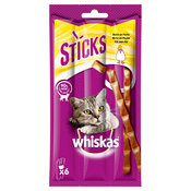 Whiskas Sticks 28 x 36 g - Bogato s piščancem