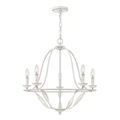 Elstead Lighting Elstead Quoizel Bradbury Večkraki lestenec, antično bel, (22099661)