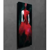 Wallity Dekorativna slika na platnu, 30x80cm, Šarena