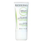 Hidratantna umirujuca krema za kožu isušenu i nadraženu tretmanom akni Sébium Sensitiv e (Soothing Anti-Blemish Care) 30 ml