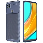 Ovitek iz karbonskih vlaken za Xiaomi Redmi 9C moder