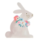 meri meri papirnate serviete die cut bunny (16 kosov)