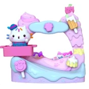 Gabbys Dollhouse filmski balkon set za igru slastičarnica
