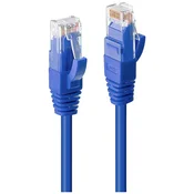 LINDY LINDY 45477 RJ45 omrežni kabel\, Patch kabel 10.00 m modra 1 kos, (20421186)
