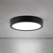 ORION LED stropna svjetiljka Disc, crna O 14 cm, CCT metal/plastika - Dnevni boravak/blagovaonica - Moderan - crno-bijelo - Aluminij