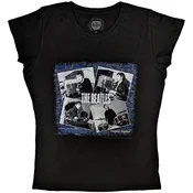 The Beatles At The Cavern (Back Print) Black L Ženske Majica