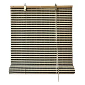 Bambusov rolo v črni in naravni barvi 200x160 cm Vela – Gardinia