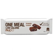 One Meal Proteinska plocica, hrskavi brownie, 60 g, Nupo