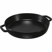 Cast iron frying pan, 34 cm, Black - Staub
