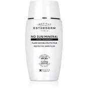 Institut Esthederm No Sun Mineral Protective Sheer Fluid zaščita pred soncem za obraz za vse tipe kože 40 ml unisex