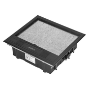 Talna škatla za modularne vtičnice 6 x 45x45 mm ali 12 x 22,5 x 45 mm, pokrov: lastni material, č