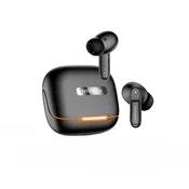 INF Brezžične Bluetooth slušalke z ENC štirimi mikrofoni - črno-oranžna Black+Orange, (5000130088)