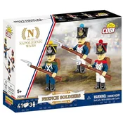 Cobi 20090 Napoleon - Francoski vojaki, 3 figurice z dodatki, 41k